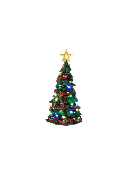 Lemax Joyful Christmas Tree - Albero di Natale Luminoso in Miniatura (Cod. 34101)