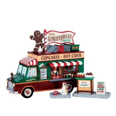 Lemax The Gingerbread Man - Set di 3 Personaggi per Scene...