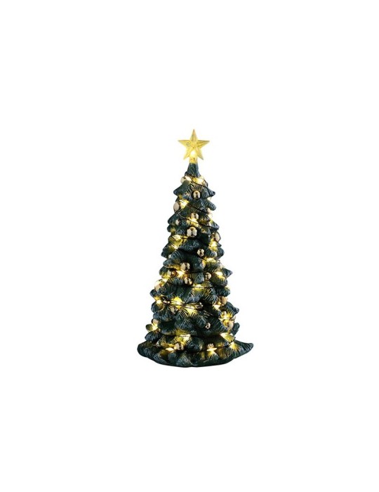 Lemax Snowy Christmas Tree Clear Light - Albero di Natale Innevato Luminoso (Cod. 54526)