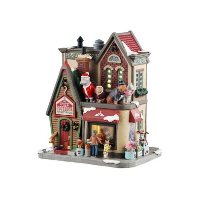 Lemax The Pet Clothier - Edificio Illuminato in...