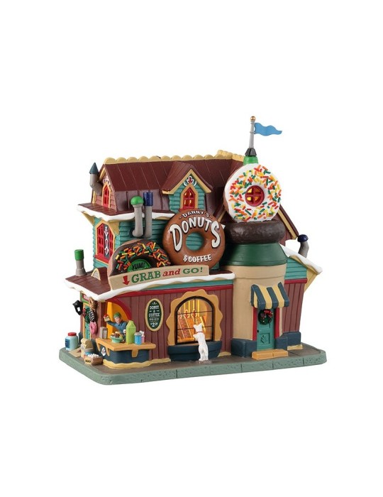 Lemax Danny's Donuts & Coffee - Edificio Illuminato in Porcellana (Cod. 35031)