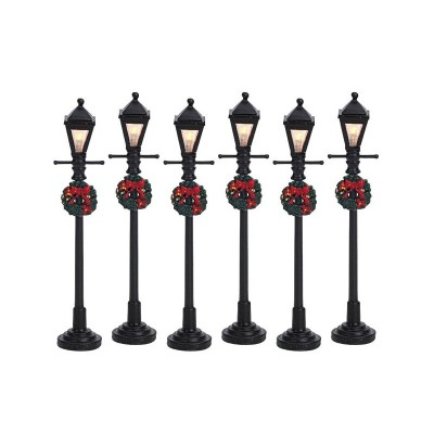 Lemax Gas Lantern Street Lamp Set of 6 – Lampioni...