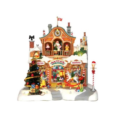 Lemax Santa's Workshop - Edificio Natalizio Animato con...
