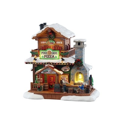 Lemax Pine Grove Pizza - Edificio Illuminato in Resina da...