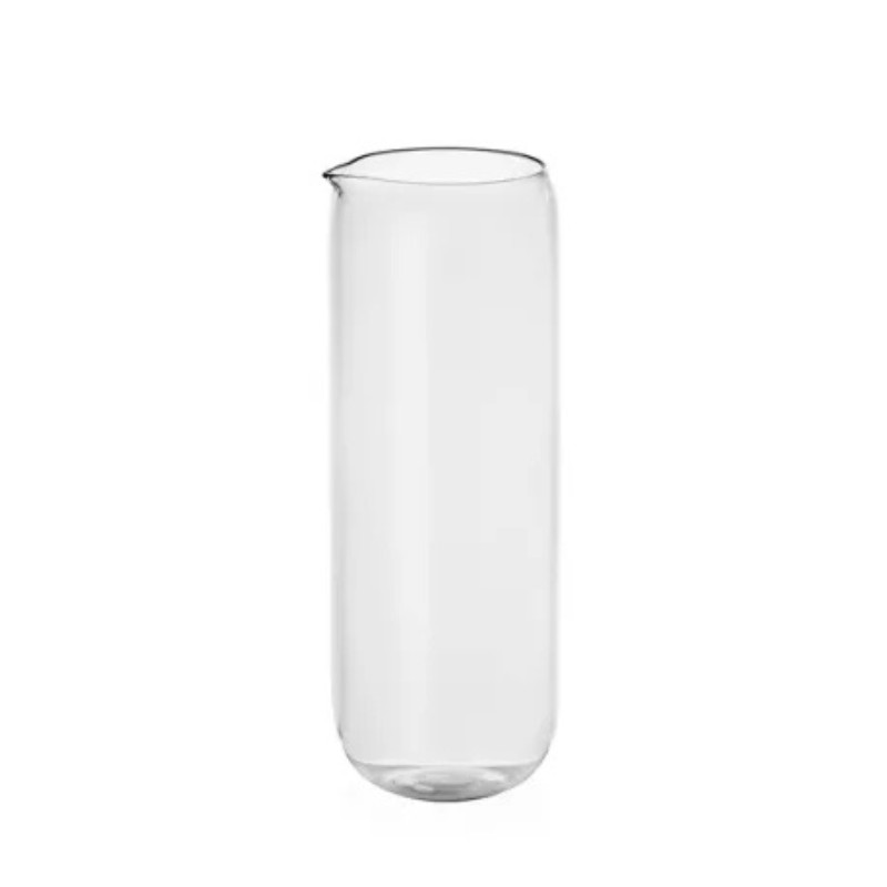 Ichendorf Brocca Vio Clear - Caraffa in Vetro Borosilicato di Design Foster + Partners