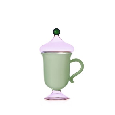 Ichendorf Milano Mug con Coperchio Sogni d'Oriente Verde...