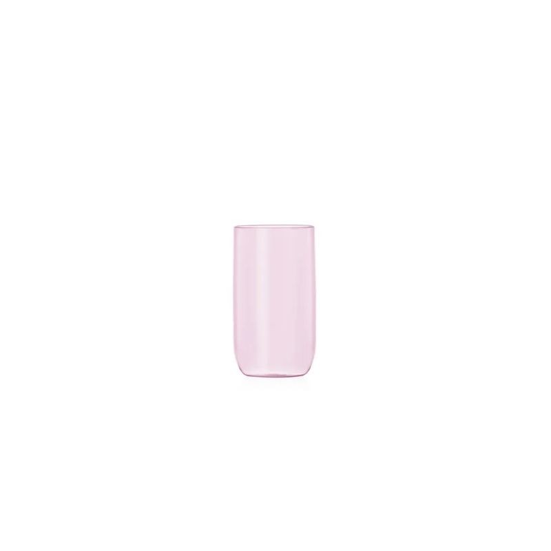 Ichendorf Milano Longdrink Vio Rosa - Bicchiere Alto in Vetro Borosilicato di Design