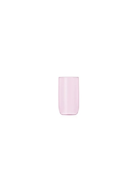 Ichendorf Milano Longdrink Vio Rosa - Bicchiere Alto in Vetro Borosilicato di Design