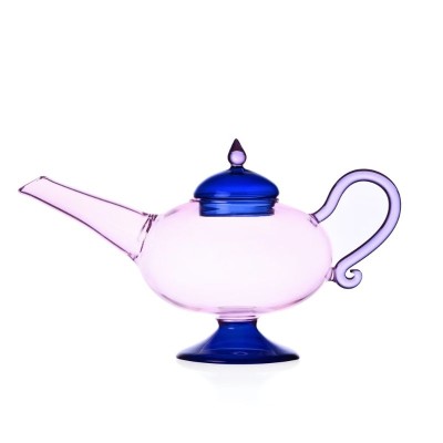 Mug Lilla con Tappo Blu Sogni d'Oriente Ichendorf Milano