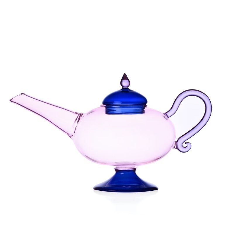 Mug Lilla con Tappo Blu Sogni d'Oriente Ichendorf Milano