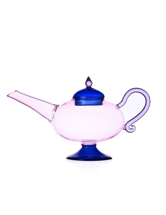 Mug Lilla con Tappo Blu Sogni d'Oriente Ichendorf Milano