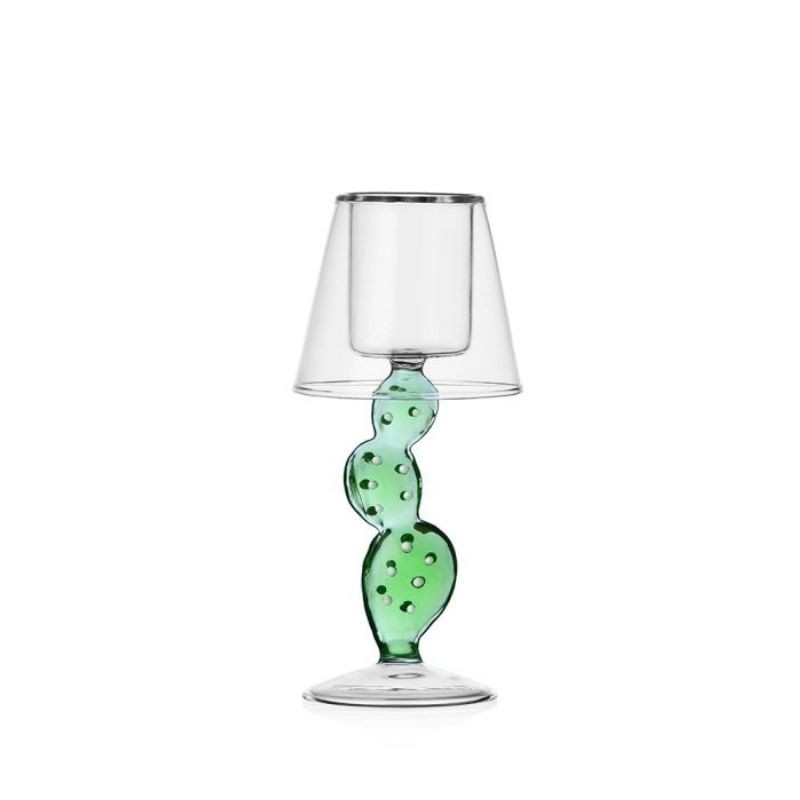 Porta Candele Desert Plants Tealight Cactus Verde Ichendorf Milano