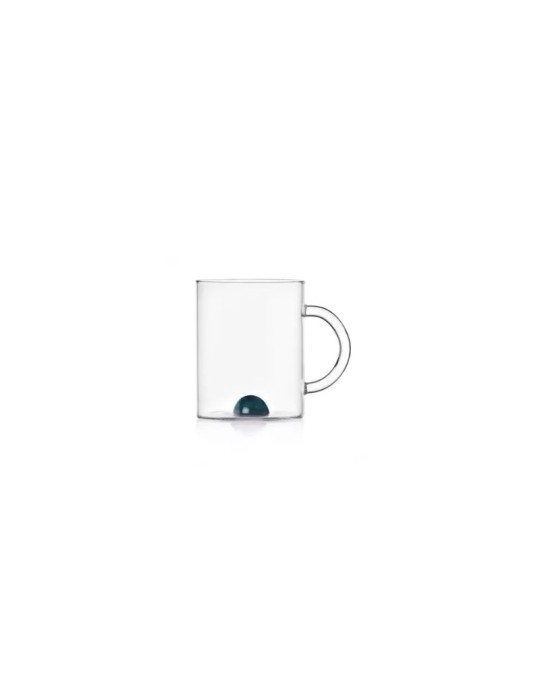 Mug Luna Punto Petrolio Ichendorf Milano in Vetro Borosilicato
