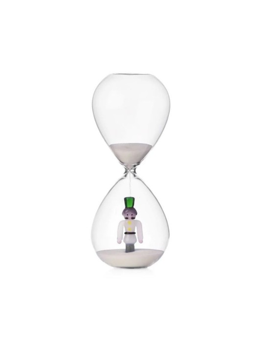 Clessidra con Soldatino Schiaccianoci Ichendorf Milano in Vetro Borosilicato