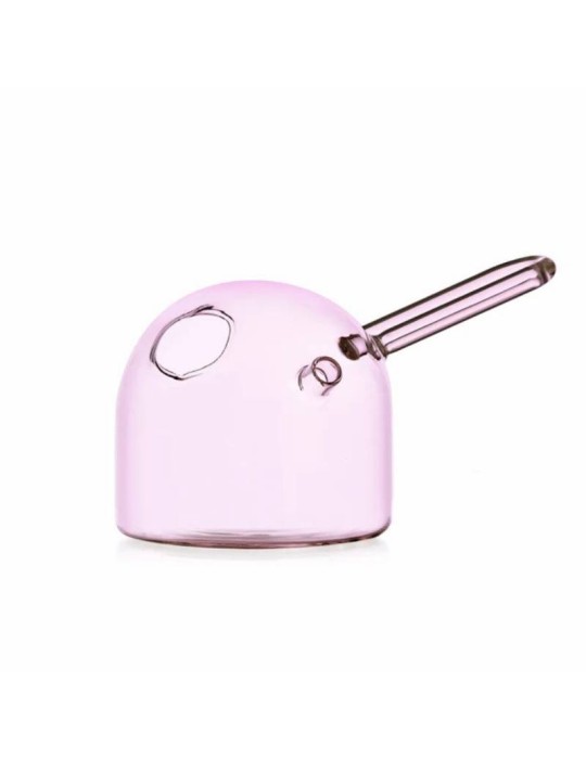 Teiera Rosa in Vetro Borosilicato Pot Ichendorf - Design Paolo Golinelli