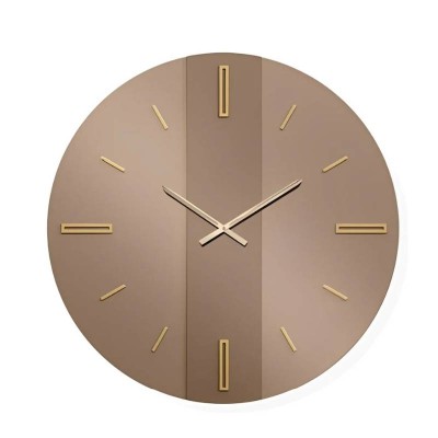 Orologio da Parete Specchio Bronzo Finesse Ø80 cm - Abitarte