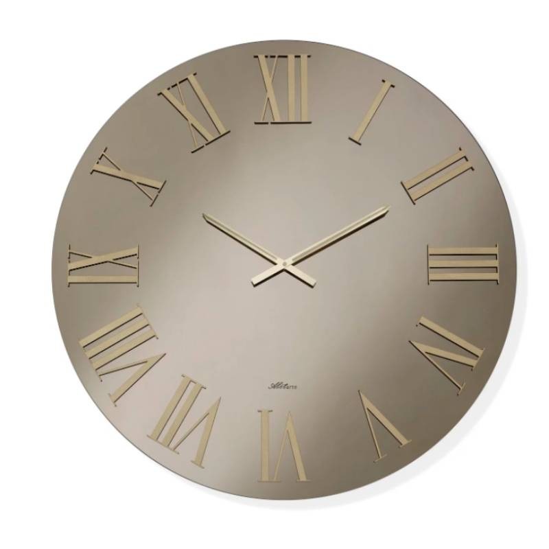 Orologio da Parete Specchio Bronzo Mira Ø80 cm - Abitarte