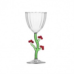 Ichendorf Calice Botanica Christmas bacche stelo curvo 21 cm