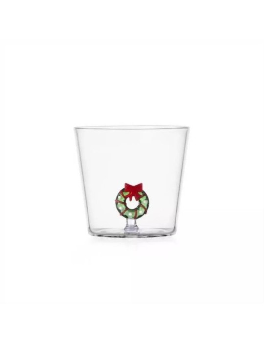 Bicchiere Tumbler Ghirlanda Natalizia Ichendorf Milano – Collezione Christmas Tales