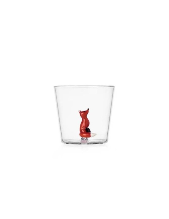 Bicchiere Tumbler Volpe Rossa Ichendorf Milano – Collezione Woodland Tales