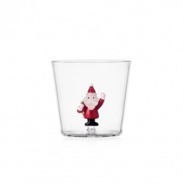 Ichendorf Milano Tumbler Babbo Natale con sacco alto 8 cm