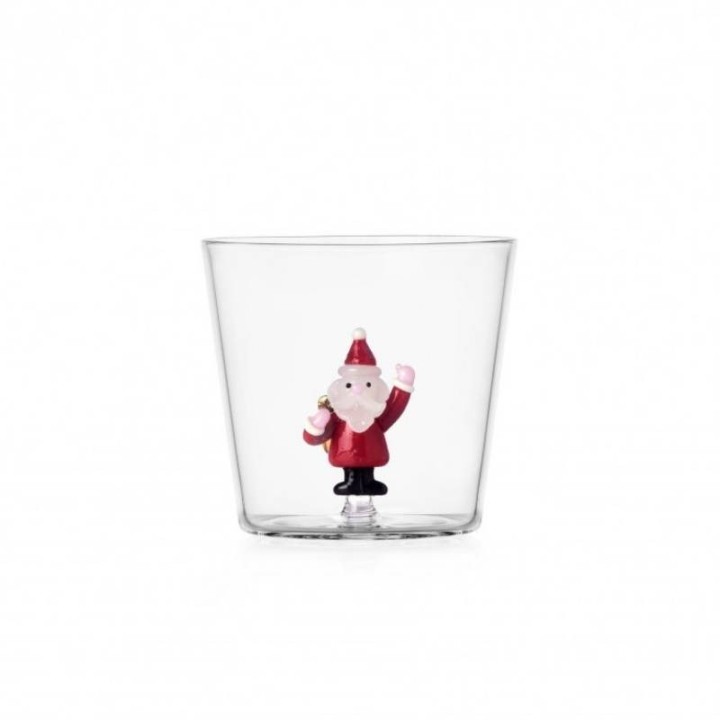 Ichendorf Milano Tumbler Babbo Natale con sacco alto 8 cm