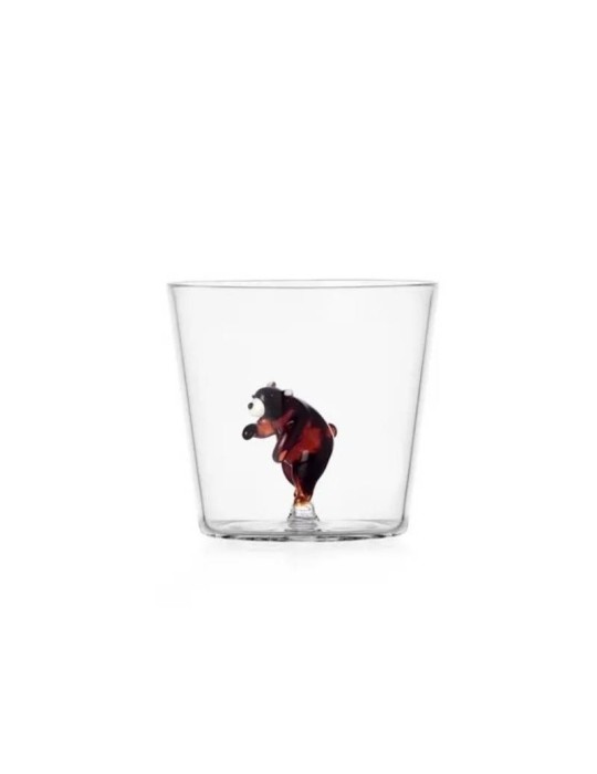 Bicchiere Tumbler Orso Bruno Ichendorf Milano – Collezione Woodland Tales