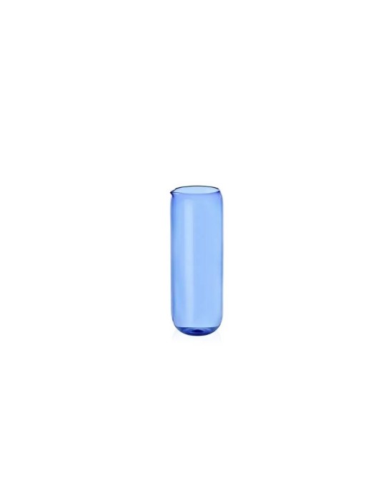 Brocca in Vetro Borosilicato Blu Ichendorf Milano – Collezione Vio