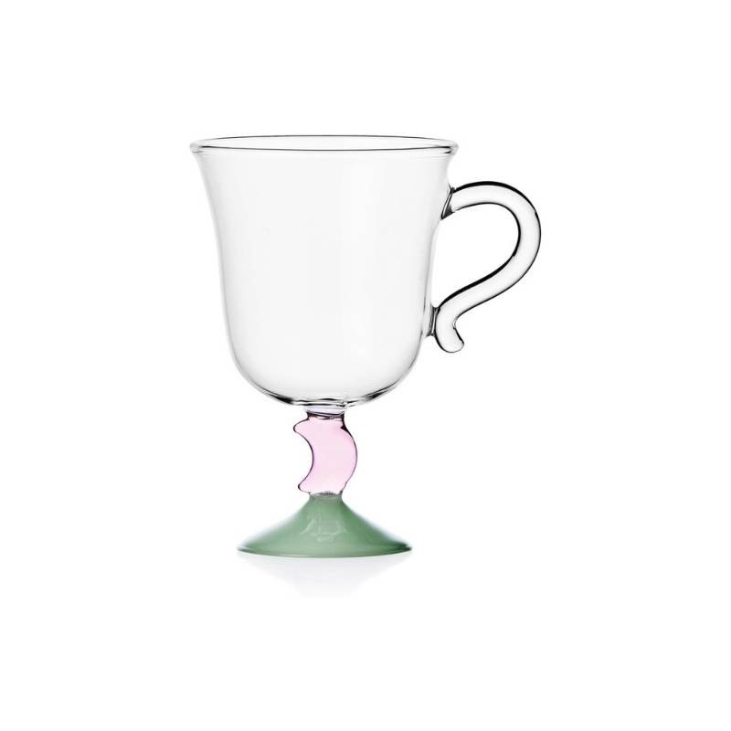 Tazza in Vetro Borosilicato Luna Rosa Ichendorf Milano – Collezione Sogno D'Oriente