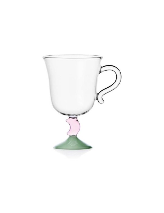 Tazza in Vetro Borosilicato Luna Rosa Ichendorf Milano – Collezione Sogno D'Oriente