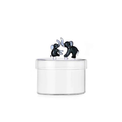 Scatola Portaoggetti in Vetro Borosilicato Famiglia...