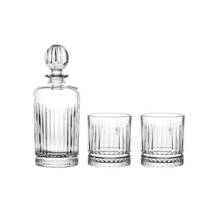 Brandani Set degustazione liquori 3 pezzi in vetro