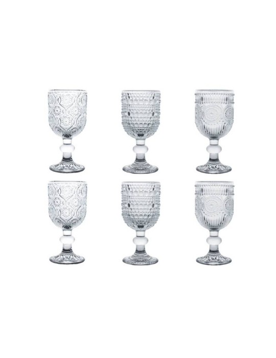 Set 6 Pezzi Bicchieri Shot Liquorino Indie Trasparenti – Brandani