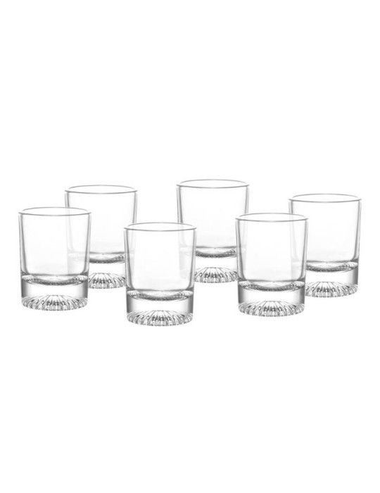 Set 6 Pezzi Bicchieri Shot Illusion in Vetro Trasparente – Brandani