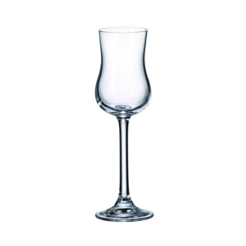 Bicchiere Grappa in Vetro Alta Qualità Set 2 Pezzi – Brandani