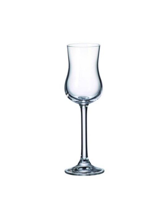 Bicchiere Grappa in Vetro Alta Qualità Set 2 Pezzi – Brandani