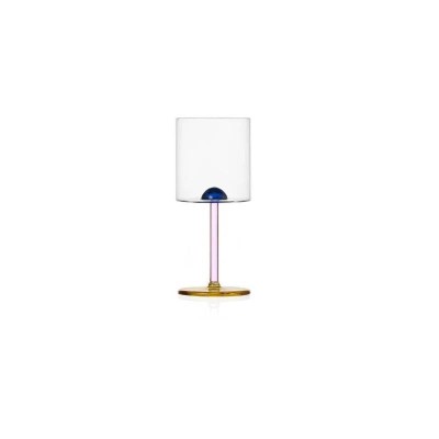 Luna Calice in Vetro Borosilicato Punto Blu – Ichendorf...