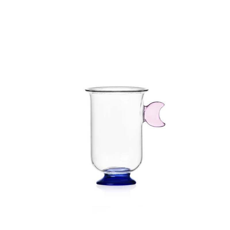 Tumbler Luna Rosa Sogni d'Oriente in Vetro Borosilicato – Ichendorf Milano