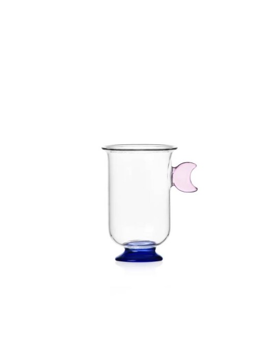 Tumbler Luna Rosa Sogni d'Oriente in Vetro Borosilicato – Ichendorf Milano