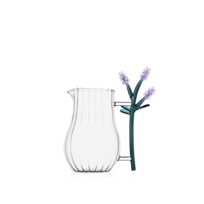 Brocca Botanica Jug Lavender in Vetro Borosilicato –...
