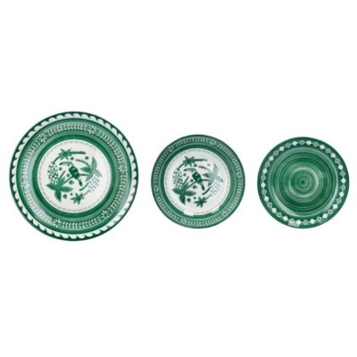 Servizio Piatti 18 Pezzi Tuka Verde Brandani – In...