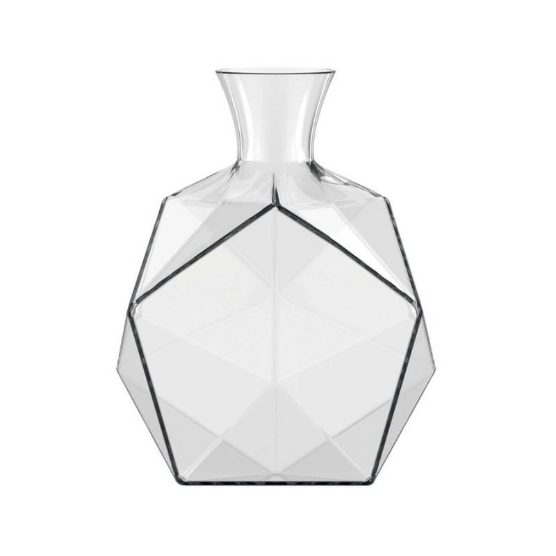 Decanter Diamond Brandani in Vetro a Forma di Diamante - 1,1 Litri