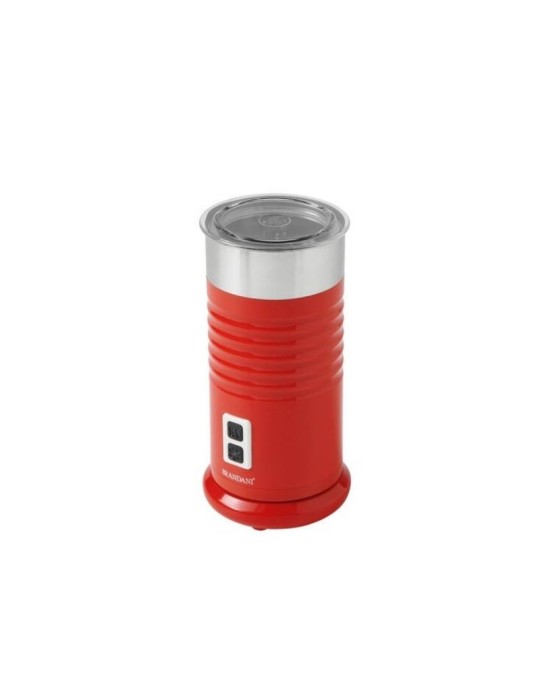 Scalda e Monta Latte Automatico Schiumotto Brandani - Acciaio Inox Rosso