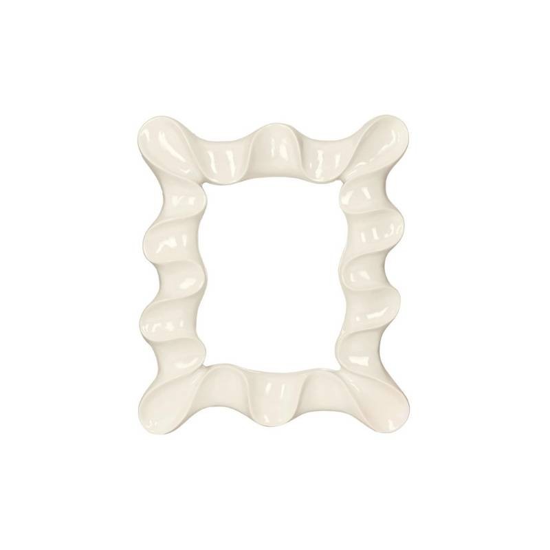 Portafoto Nastro 13x18 cm Avorio Brandani - Cornice da Tavolo Design