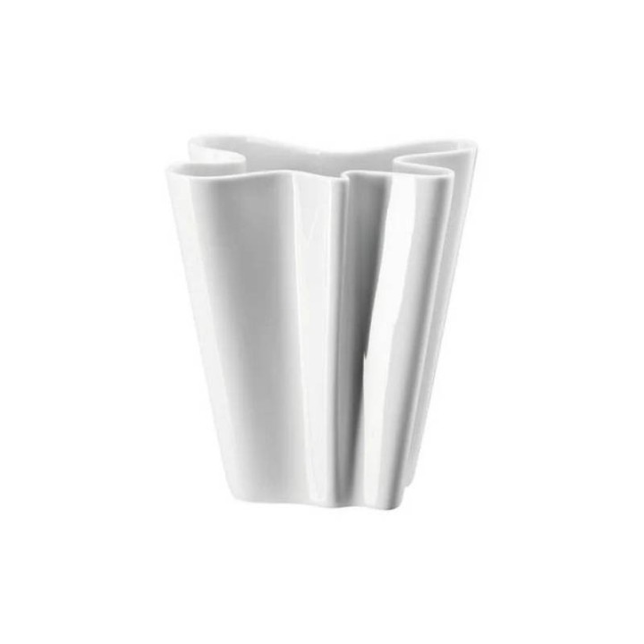 Vaso Flux Weiss Rosenthal Porcellana Bianca H21 | Home Decor