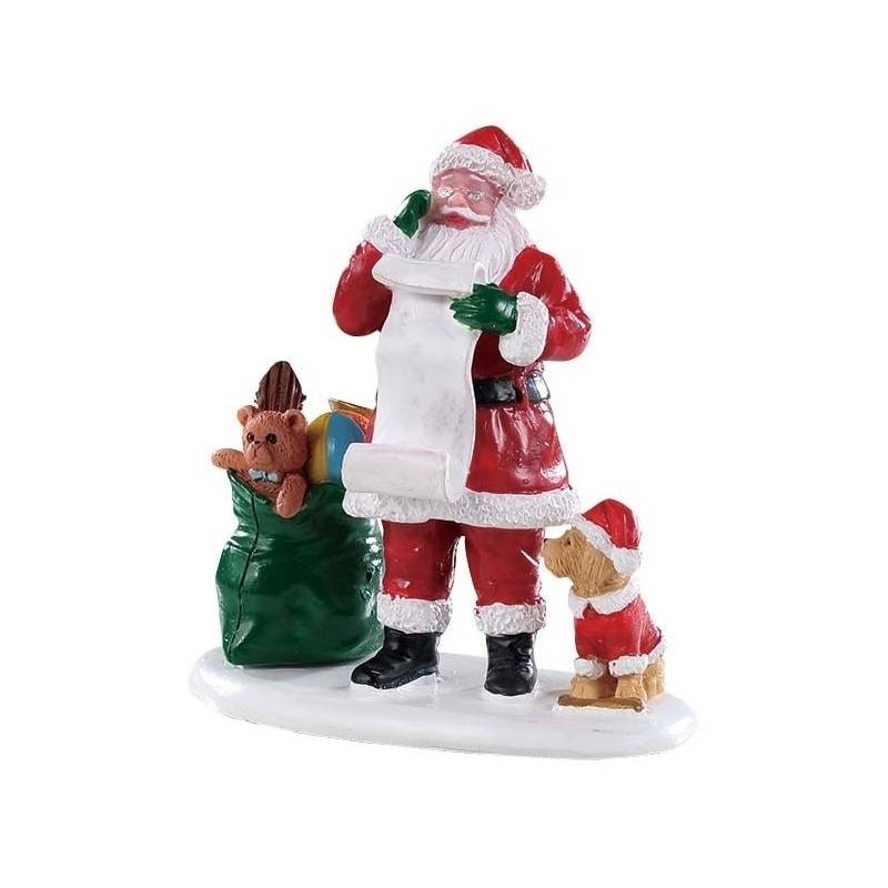 Lemax Naughty Or Nice Santa – Personaggio Caddington Village – Cod. 92760