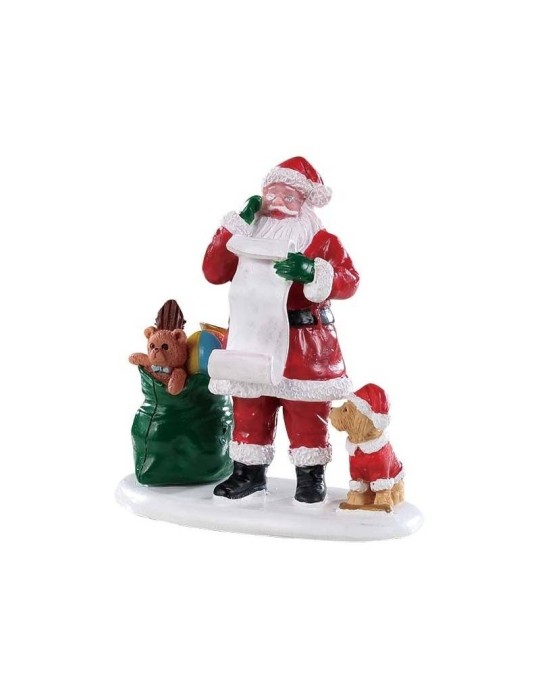 Lemax Naughty Or Nice Santa – Personaggio Caddington Village – Cod. 92760