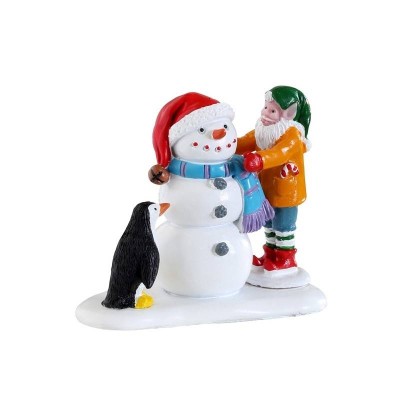 Lemax Building A Snowman – Personaggi Santa's Wonderland...