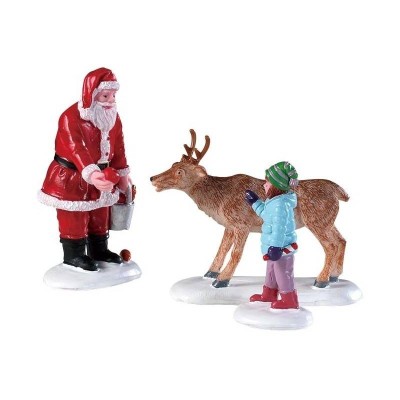Lemax Reindeer Goodies, Set di 3 - Personaggi per...