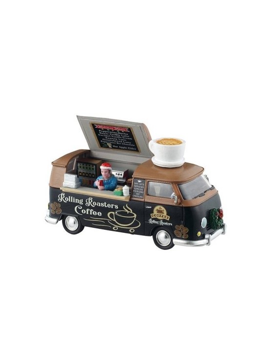 Lemax Rolling Roasters Coffee (Cod. 53747) - Scena Natalizia da Collezione